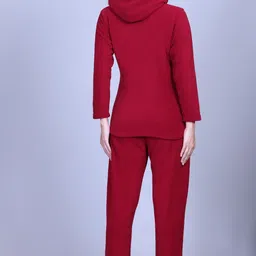 himyug Solid Women Track Suit image 2