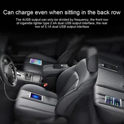 x88 pro 40.8 W Qualcomm 3.0 Turbo Car Charger image 5