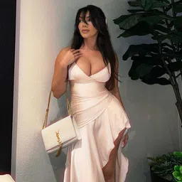 Women Fit and Flare Pink Below Knee Dress-image-0