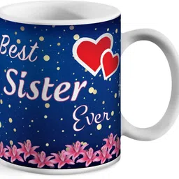 wagwan Best Sister Ever Gifts for Sister Ceramic Coffee Mug-picture-15