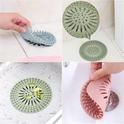 benedict Hair Catcher for Bathroom Drain Durable Silicone Sink 5 PCS Hair Wash Basin-picture-39