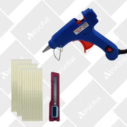 20W Mini Glue Gun With 30Pcs Glue Stick+Utility Knife for DIY and craft Standard Temperature Corded Glue Gun-image-4