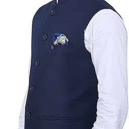 risani Solid Men Waistcoat image 4