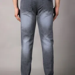 zaysh Men Jogger Fit Mid Rise Grey Jeans image 2