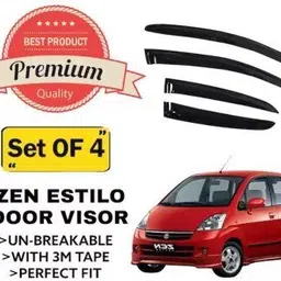 aniitek Non-convertibles Front, Rear Wind Deflector-picture-15