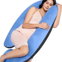hundur store Microfibre Solid Pregnancy Pillow Pack of 1-picture-23