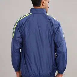 Dollar Polyster Colorblock Men Wind Cheater image 2