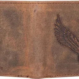 skinbull Men Casual, Formal Brown Genuine Leather RFID Wallet image 4