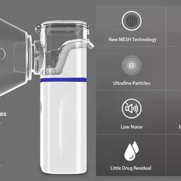 SWADESI BY MCP YS30 Mesh Nebulizer, Rechargeable Nebulizer Machine for Adults and Kids Nebulizer image 5