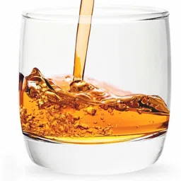 otak (Pack of 6) 1010_ot 5-0- heavy base OVAL whiskey glass pack of 6 Glass Set Water/Juice Glass image 2