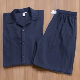 keenuu Shirt Regular Shorts Co-ords Set image 2
