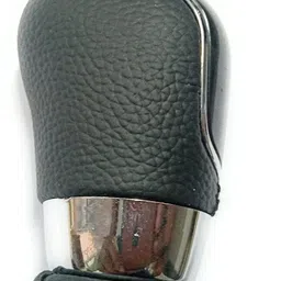 lakshminarayan sales Leather Ecosport with, Leather Gear lever boot Ecosport Gear Knob image 2