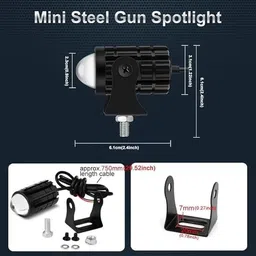 golden fox LED Fog Light for Universal For Bike image 4