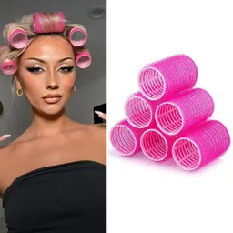 Hair Rollers, Small 6 Pcs Set Hairdressing Curlers, Hair Curlers Sets, DIY Curly Hair Accessory Set-image-7