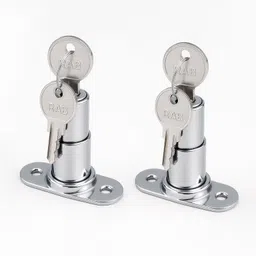 rab Steel Chrome Smart Lock image 1