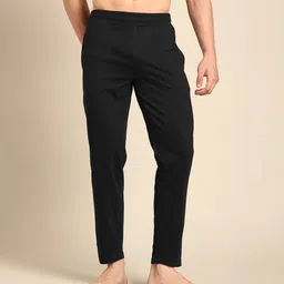 pepe jeans Men Solid Black Track Pants-picture-34
