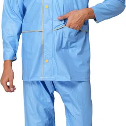 the clownfish Solid Men Raincoat-picture-23