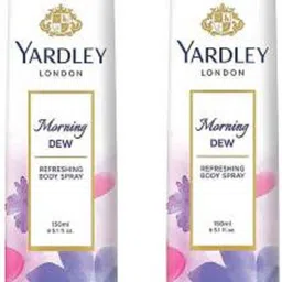 yardley london morning pack of 2 Deodorant Spray Body Spray - For Women-picture-19