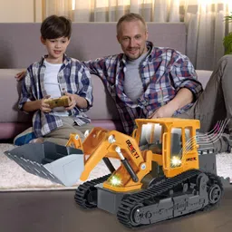 de&co RC Bulldozer 2.4GHz Rechargeable Construction Vehicle image 5