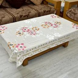 gaurang Cotton 4 Seater Floral Table Cover image 1