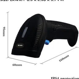 fotokina CQH10 1D Scanning to read a variety of barcode types, including 1D barcodes Laser Barcode Scanner image 2