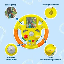 kp toys world LITTLE DRIVER STEERING WITH MUSIC AND LIGHTS image 5