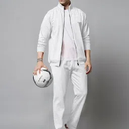 triptee Solid Men Track Suit image 2