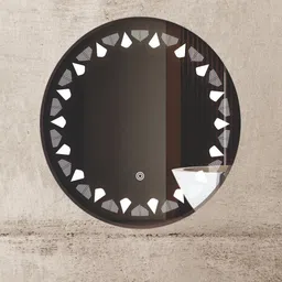 khushi decors 21 x 21 -Diamond Led Bathroom Mirror-picture-28