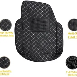 arneja trading company Leatherite 7D Mat For Hyundai Verna image 3