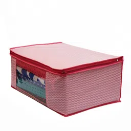 CHAMPARAN Embossed_ Pink 6 Cotton Laundry Bag image 5