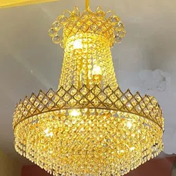 Crystal Big Size Jhumar Ceiling Light For Living Room/Hall/Bed Room etc. Chandelier Ceiling Lamp-image-68