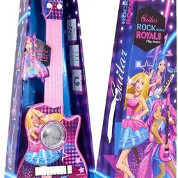 playngifts Rock Girls Royals Musical Toy Guitar for Kids Light & Sound Electric Guitar Toy-picture-16