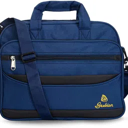 as grabion Men & Women Blue Messenger Bag - Extra Spacious-picture-12