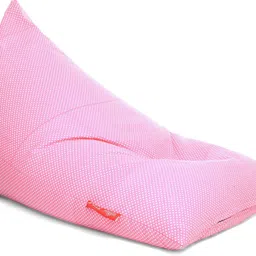 txor XXL Pyramid Cotton Canvas Polka Dots Printed Lounger Bean Bag With Bean Filling-picture-44