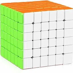 authfort 6x6 Cube Set Stickerless, Super Reliable - More Smoothly Than Original 7x7 Cube and 6x6 Cube image 2