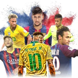 the decor house 3 cm Brazil neymar jr jersey Self Adhesive Sticker-picture-13