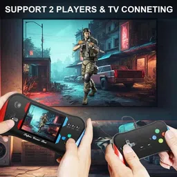 PICSTAR 500-in-1 Retro Sup Portable Game Box with a 3.5-inch Large Screen TV Support with Retro Games image 2