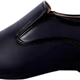 aaeshu Men & Boys Stylish & Atractive black Color office formal shoe Slip On For Men-picture-32