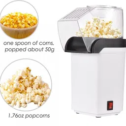 drumstone Electric Popcorn Maker, Healthy Snack Maker for Movie Nights - 15 Years Warranty 50 g Popcorn Maker image 4