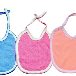 pank-smith Super water Absorbable Double Terry Towel Bibs With Defferent Bright Color's Set of 3-picture-28