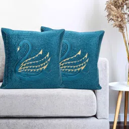 vinayaka fab Velvet Cushions Cover image 1