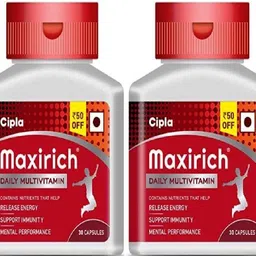 maxirich MULTIVITAMIN AND MINERALS SOFTGELS PACK OF 2(30X2=60)-picture-12