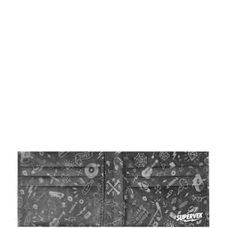SUPERVEK Unisex Printed RFID Two Fold Wallet image 3
