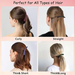 house of common Latest Hair Clutchers Hair Accessories Banana Clips (Pack of 1) Banana Clip image 2