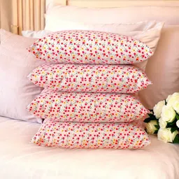 cozy palace Microfibre Solid Sleeping Pillow Pack of 4 image 3