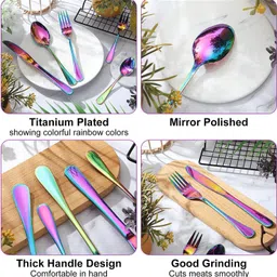 drz Premium 8-Piece Travel Cutlery Set – Stainless Steel Portable Utensils with Case Stainless Steel Cutlery Set image 4