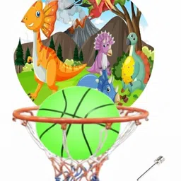 koel Animal Round Basketball ring set Indoor Outdoor Basket Ball hoop Basketboard Basketball Ring-picture-19