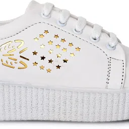 k' footlance Women's Mesh Sports Shoes Walking Sneakers For Women image 4