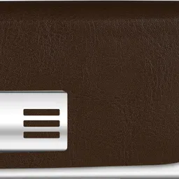 randal enterprise Men & Women Casual Brown Artificial Leather Card Holder image 2