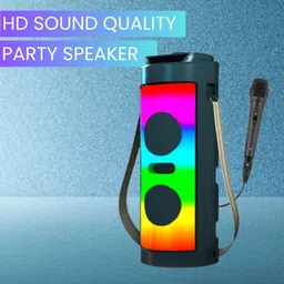 SACRO Game (PORTABLE BLUETOOTH PARTY SPEAKER) With Mic & High Quality Bass SoundE414 40 W Bluetooth Party Speaker image 1